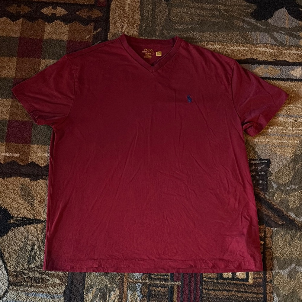 Polo by Ralph Lauren‎ Red Short Sleeve Tee